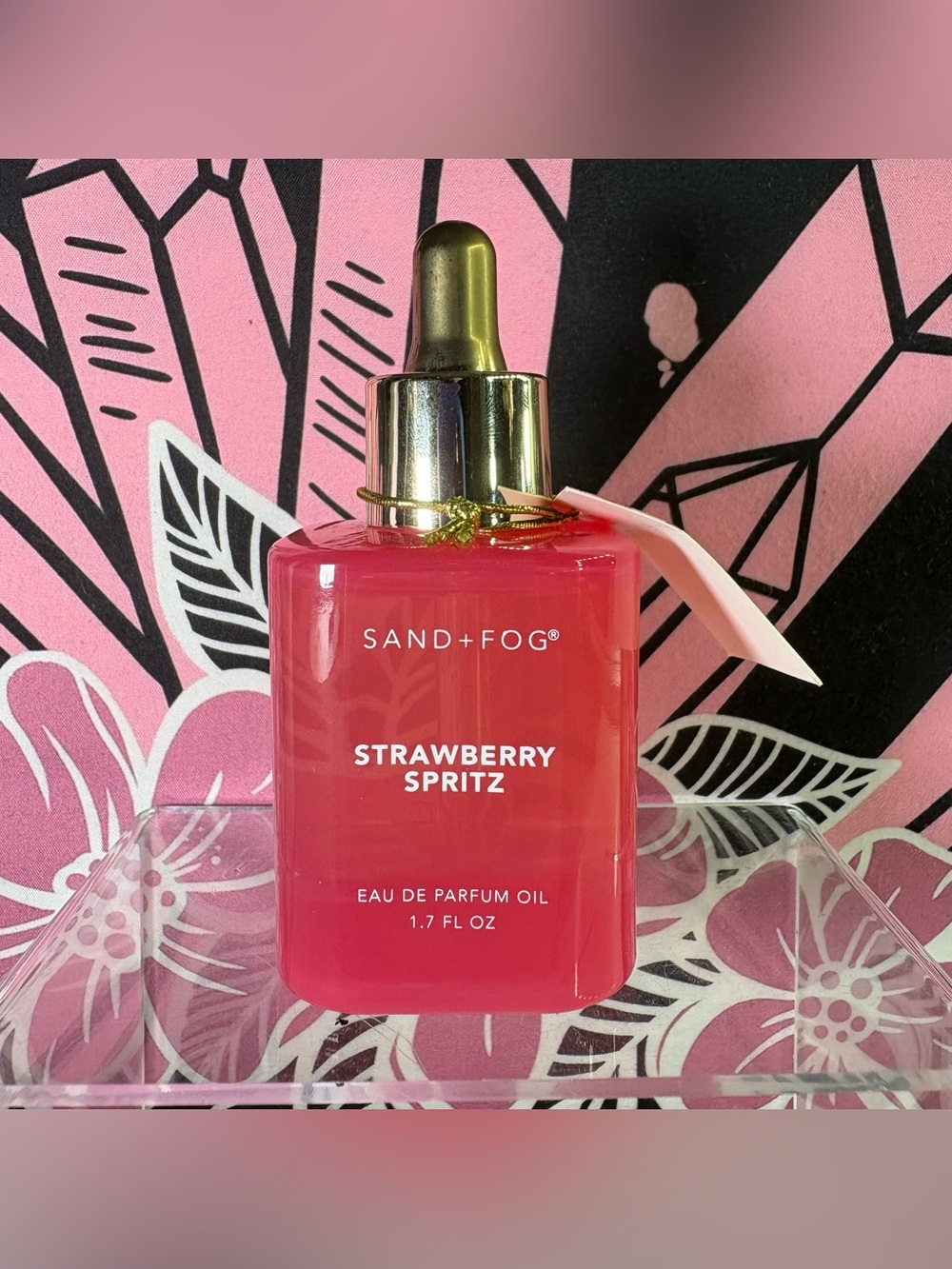 Sand + Fog "Strawberry Spritz" Eau de Parfum Oil 1.7fl oz Dropper Full Size